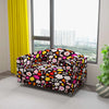 Marigold Printed Sofa Protector Cover Full Stretchable, MG04 - Dream Care Furnishings Private Limited
