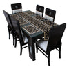 Waterproof & Dustproof Dining Table Runner With 6 Placemats, SA35 - Dream Care Furnishings Private Limited