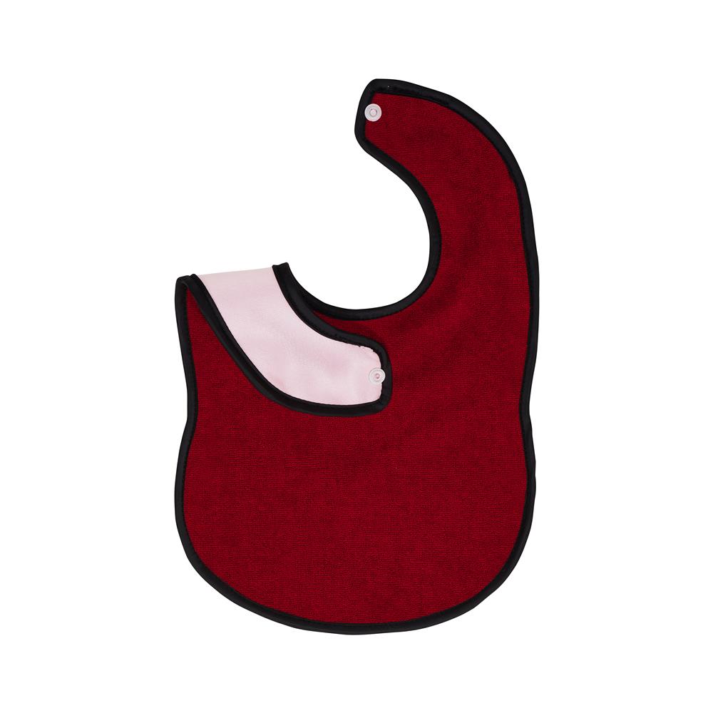 Waterproof Quick Dry Baby Bibs - Pack of 3, Maroon - Dream Care Furnishings Private Limited