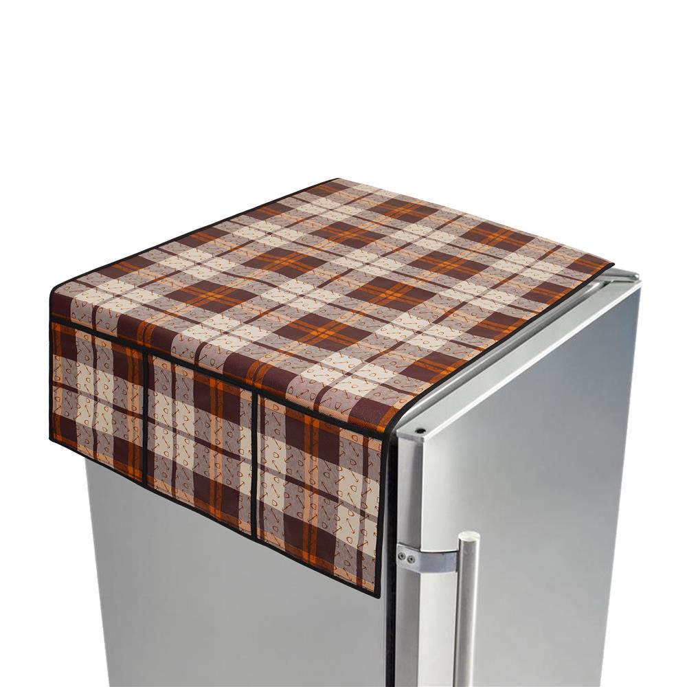 Waterproof & Dustproof Printed Fridge Top Cover, CA05 - Dream Care Furnishings Private Limited