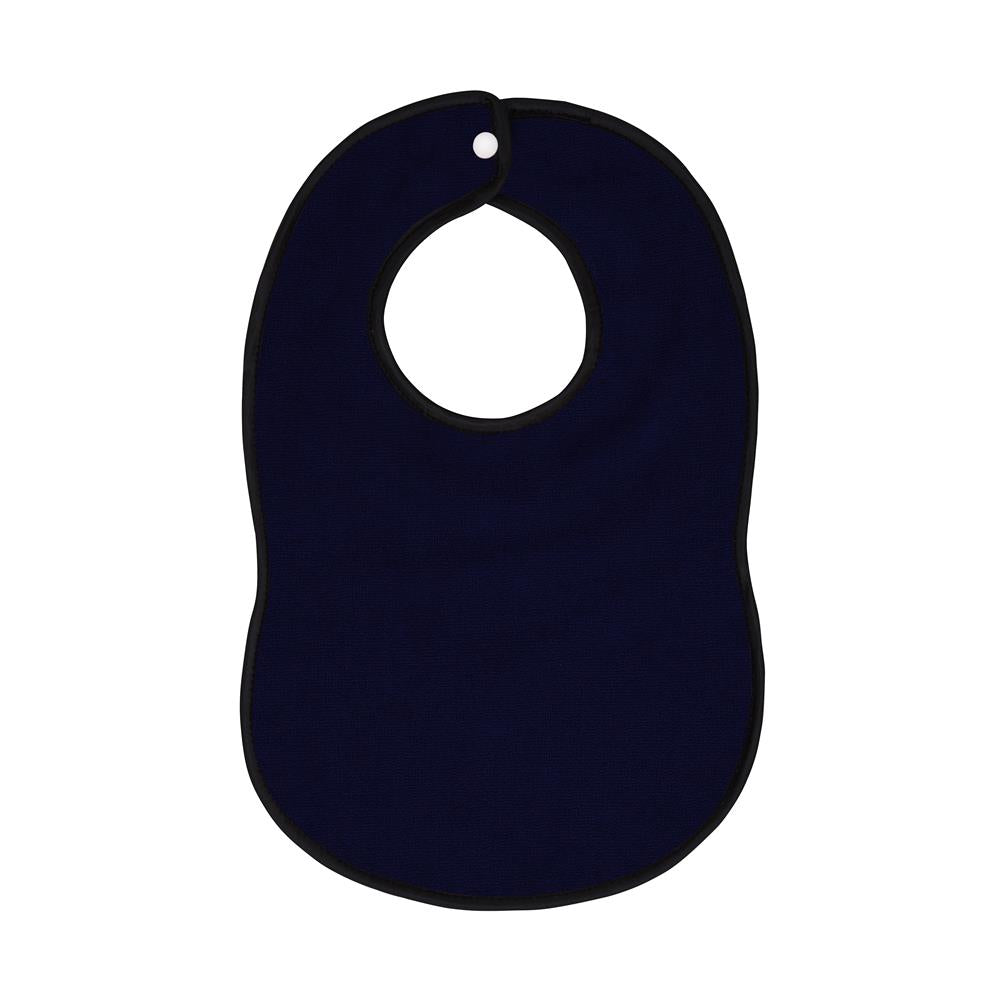 Waterproof Quick Dry Baby Bibs - Pack of 3, Navy Blue - Dream Care Furnishings Private Limited