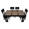Waterproof & Dustproof Dining Table Runner With 6 Placemats, SA62 - Dream Care Furnishings Private Limited