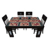 Waterproof & Dustproof Dining Table Runner With 6 Placemats, SA19 - Dream Care Furnishings Private Limited