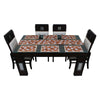Waterproof & Dustproof Dining Table Runner With 6 Placemats, SA49 - Dream Care Furnishings Private Limited