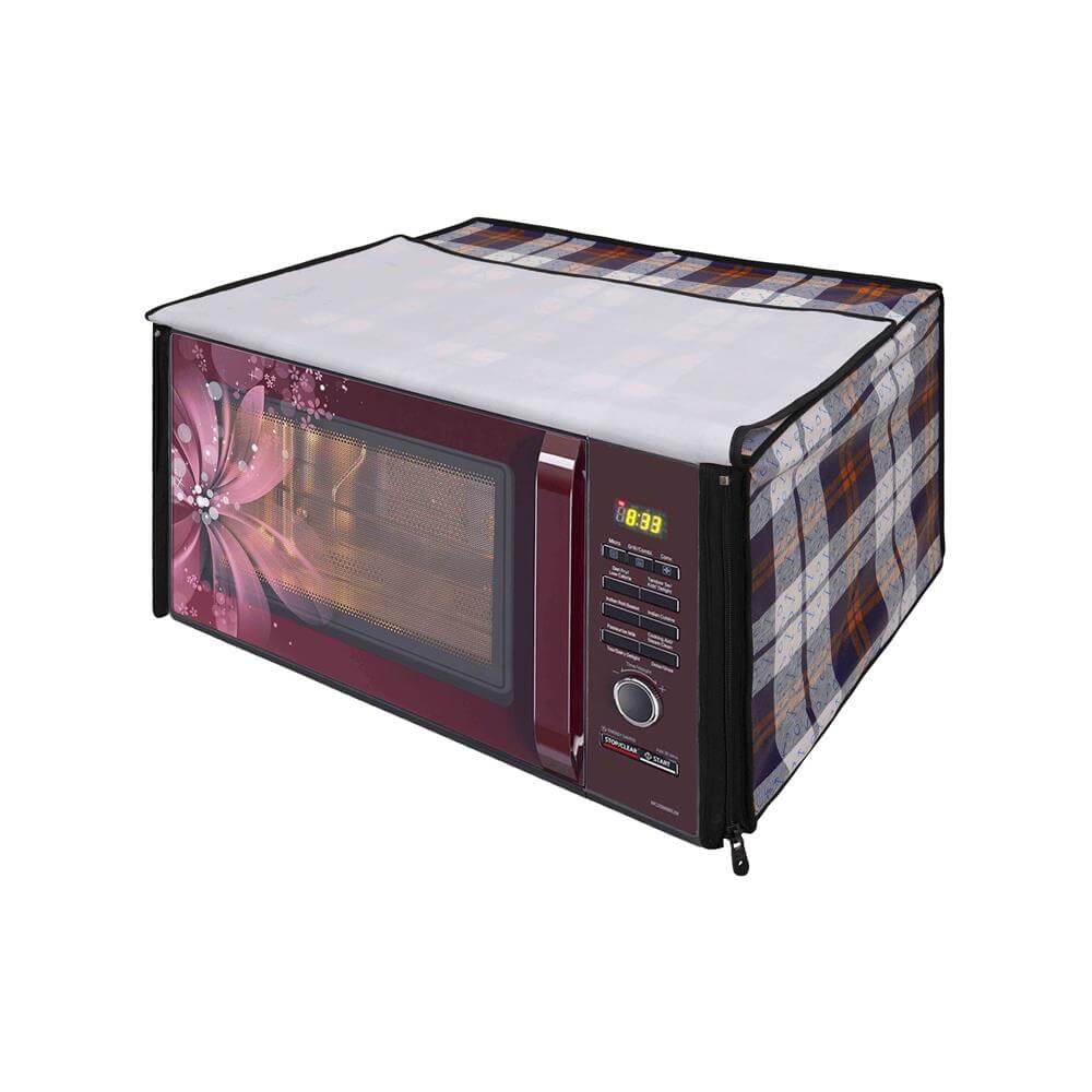 Microwave Oven Cover With Adjustable Front Zipper, CA06 - Dream Care Furnishings Private Limited