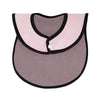 Waterproof Quick Dry Baby Bibs - Pack of 3, Grey - Dream Care Furnishings Private Limited
