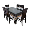 Waterproof and Dustproof Dining Table Cover, Golden - Dream Care Furnishings Private Limited