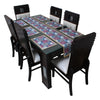 Waterproof & Dustproof Dining Table Runner With 6 Placemats, SA25 - Dream Care Furnishings Private Limited