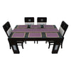 Waterproof & Dustproof Dining Table Runner With 6 Placemats, SA46 - Dream Care Furnishings Private Limited