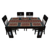 Waterproof & Dustproof Dining Table Runner With 6 Placemats, SA36 - Dream Care Furnishings Private Limited