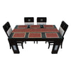 Waterproof & Dustproof Dining Table Runner With 6 Placemats, SA45 - Dream Care Furnishings Private Limited