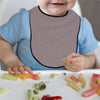 Waterproof Quick Dry Baby Bibs - Pack of 3, Grey - Dream Care Furnishings Private Limited