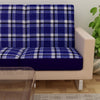Load image into Gallery viewer, Waterproof Printed Sofa Seat Protector Cover with Stretchable Elastic, Blue - Dream Care Furnishings Private Limited