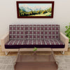 Waterproof Printed Sofa Seat Protector Cover with Stretchable Elastic, Grey - Dream Care Furnishings Private Limited