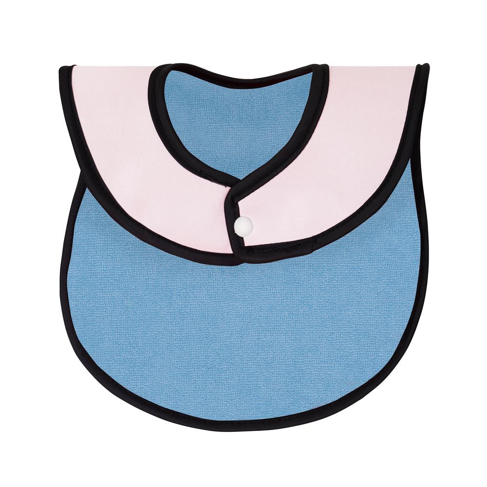 Waterproof Quick Dry Baby Bibs - Pack of 3, Sky Blue - Dream Care Furnishings Private Limited