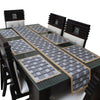 Waterproof & Dustproof Dining Table Runner With 6 Placemats, SA42 - Dream Care Furnishings Private Limited