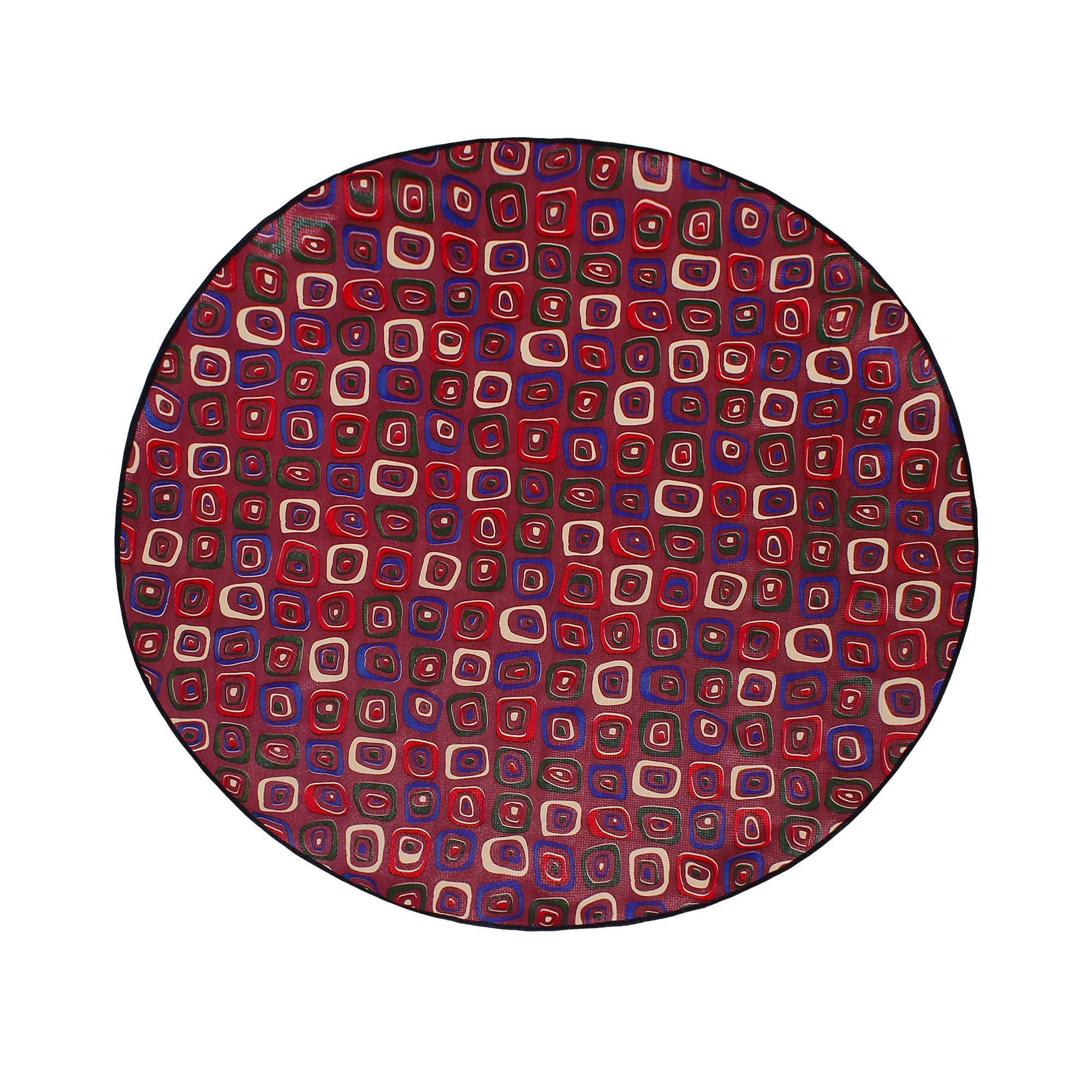 Waterproof & Oil Proof Bed Server Circle Mat, SA72 - Dream Care Furnishings Private Limited