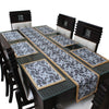 Waterproof & Dustproof Dining Table Runner With 6 Placemats, SA38 - Dream Care Furnishings Private Limited