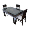 Waterproof and Dustproof Dining Table Cover, White - Dream Care Furnishings Private Limited