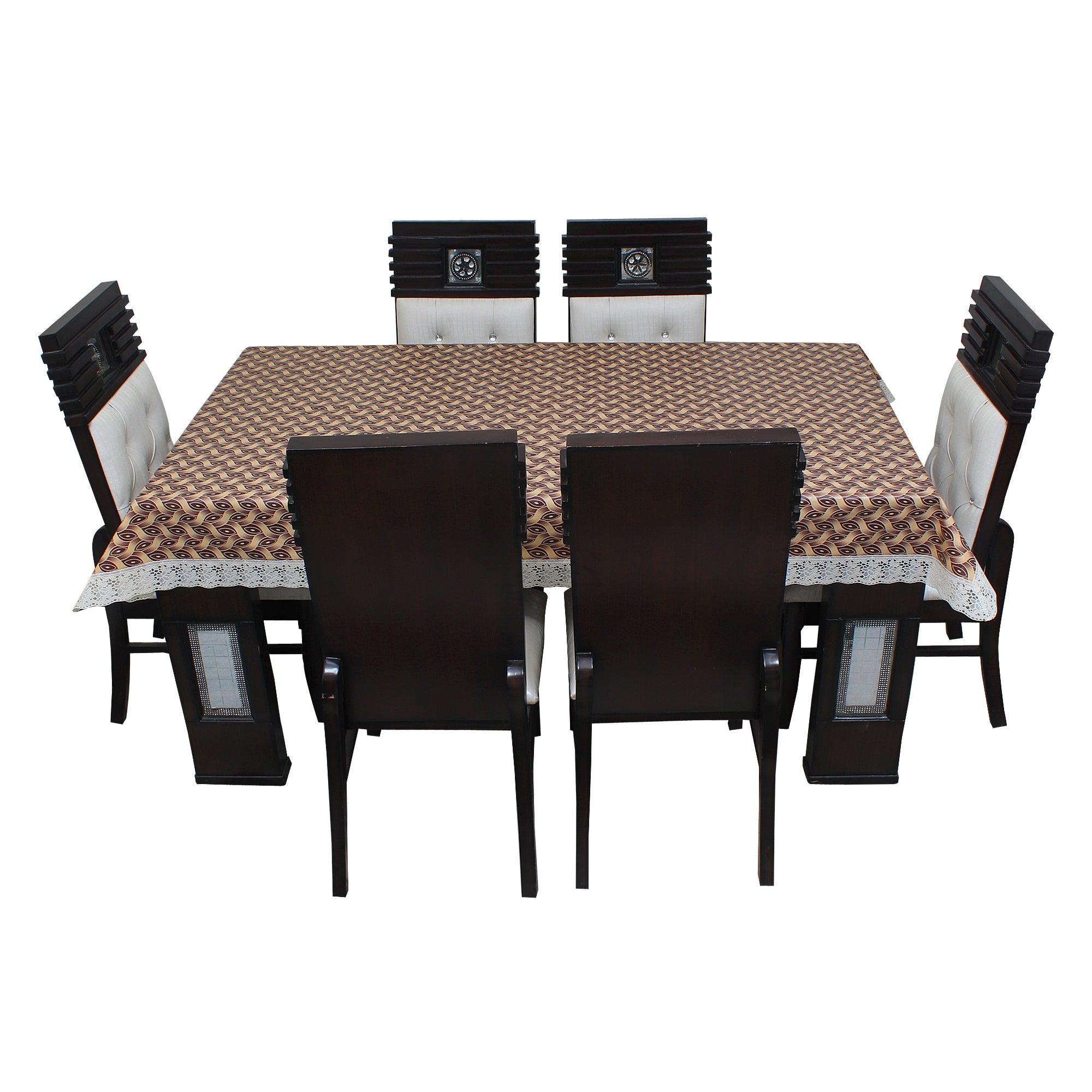 Waterproof and Dustproof Dining Table Cover, SA73 - Dream Care Furnishings Private Limited