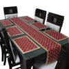 Load image into Gallery viewer, Waterproof &amp; Dustproof Dining Table Runner With 6 Placemats, SA11 - Dream Care Furnishings Private Limited