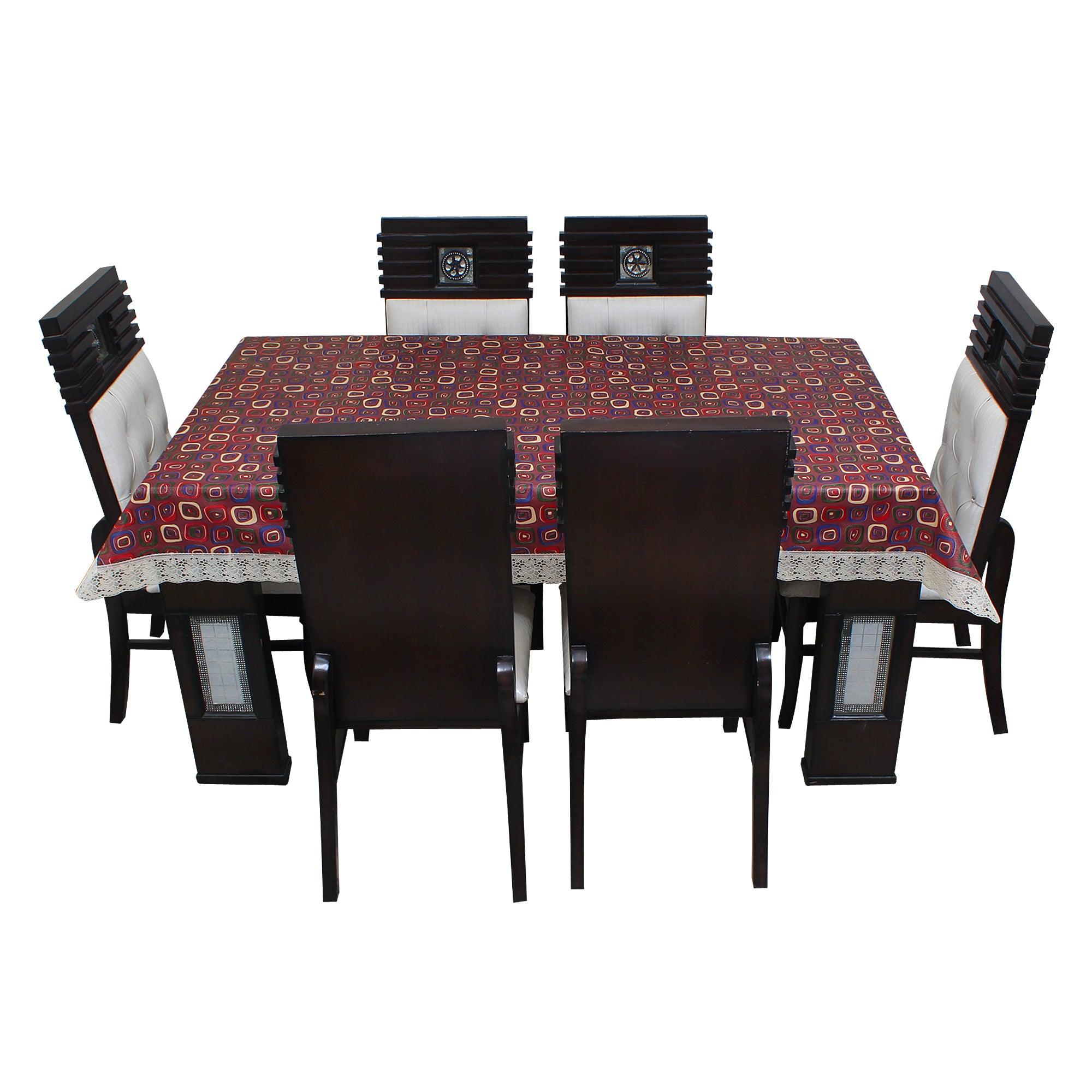 Waterproof and Dustproof Dining Table Cover, SA72 - Dream Care Furnishings Private Limited