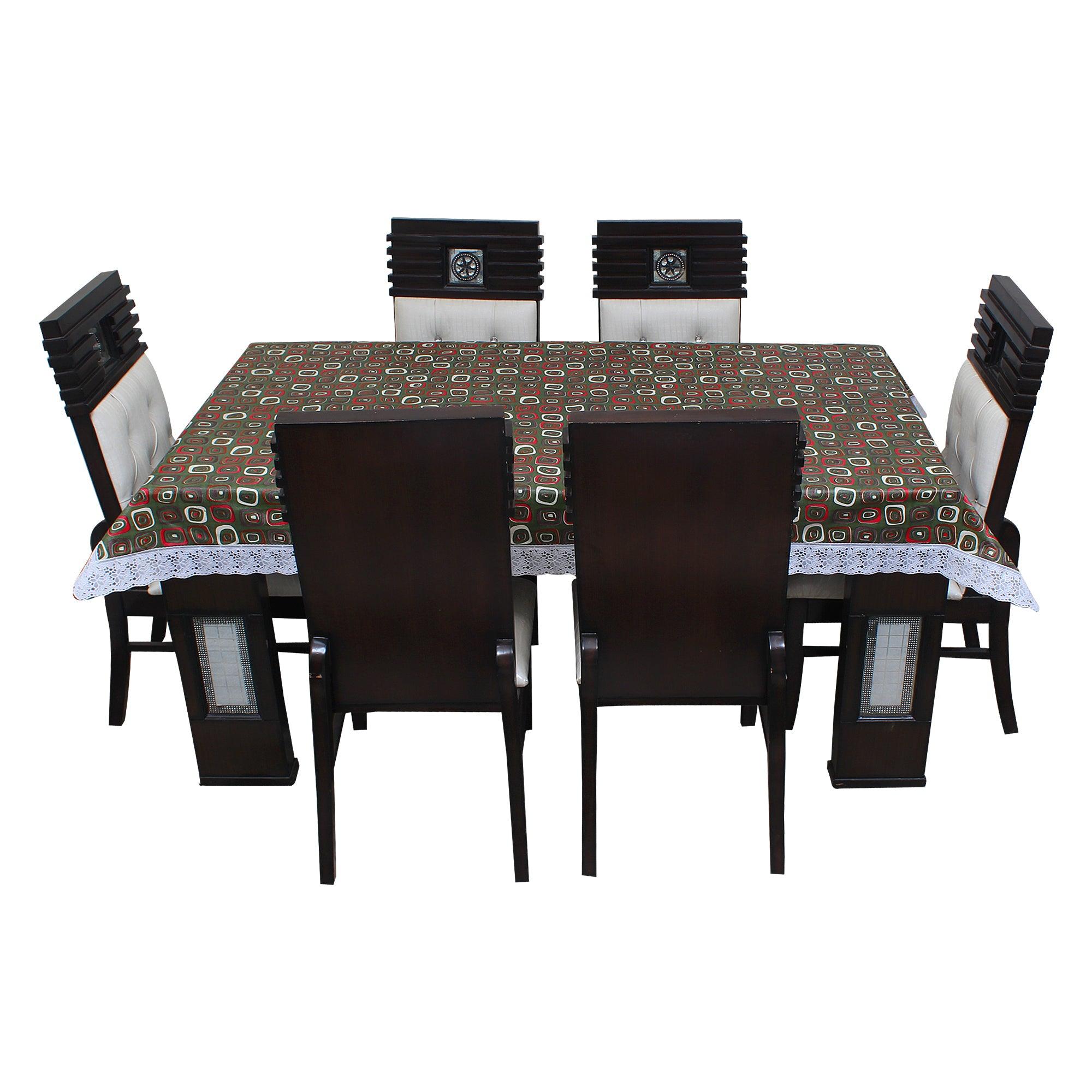 Waterproof and Dustproof Dining Table Cover, SA63 - Dream Care Furnishings Private Limited