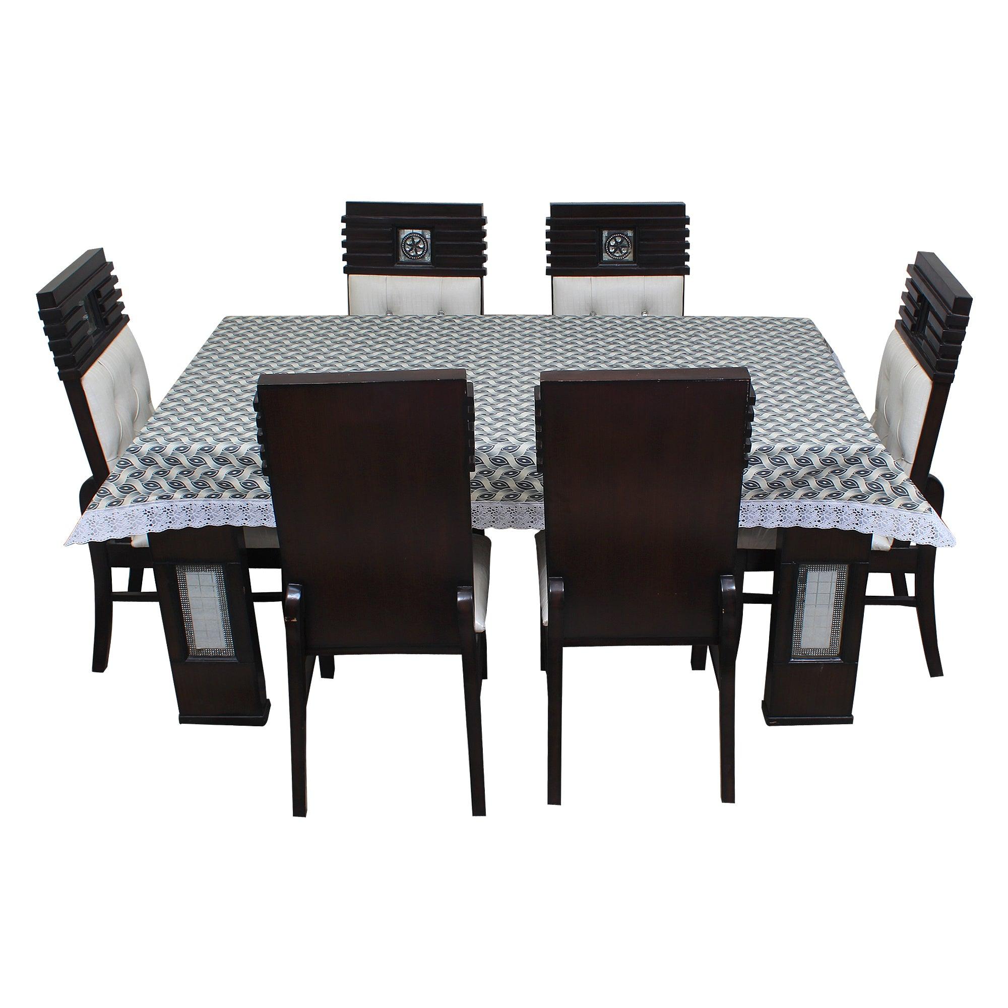 Waterproof and Dustproof Dining Table Cover, SA69 - Dream Care Furnishings Private Limited