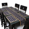 Load image into Gallery viewer, Waterproof &amp; Dustproof Dining Table Runner With 6 Placemats, SA05 - Dream Care Furnishings Private Limited