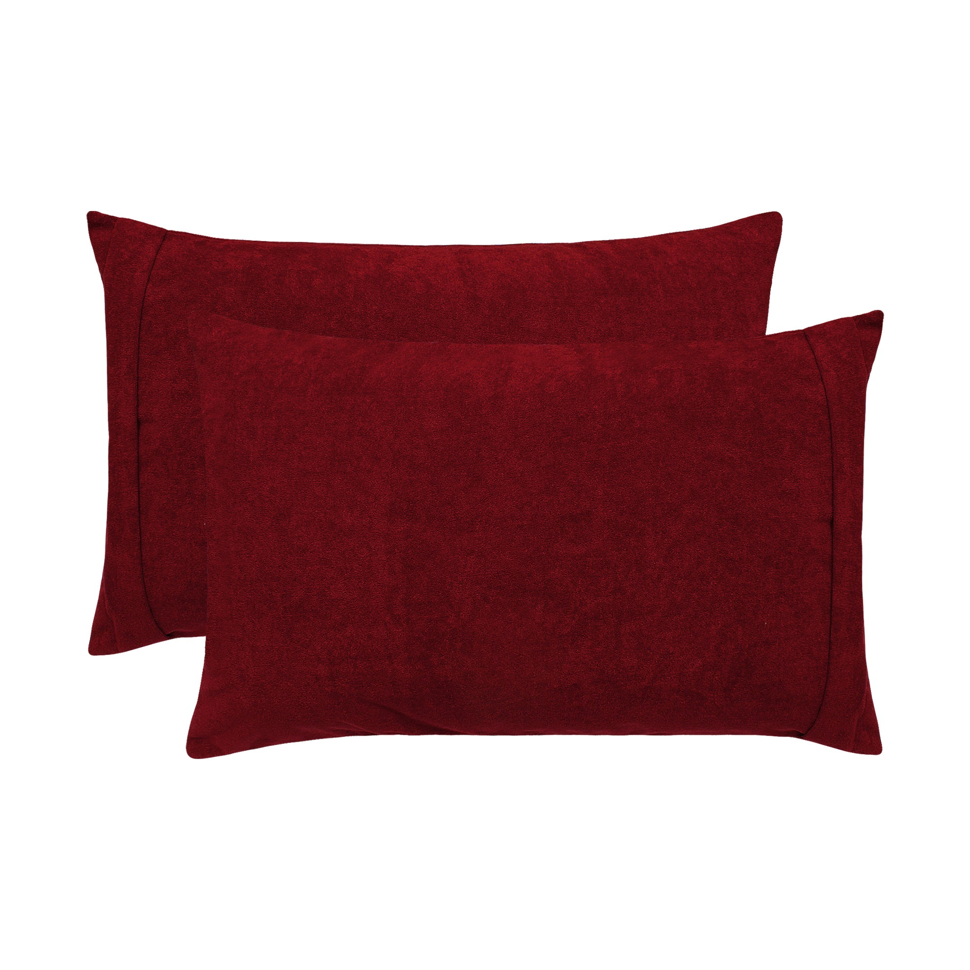 Waterproof Pillow Protector, Set Of 2 Pcs (MAROON) - Dream Care Furnishings Private Limited