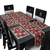 Load image into Gallery viewer, Waterproof &amp; Dustproof Dining Table Runner With 6 Placemats, SA18 - Dream Care Furnishings Private Limited