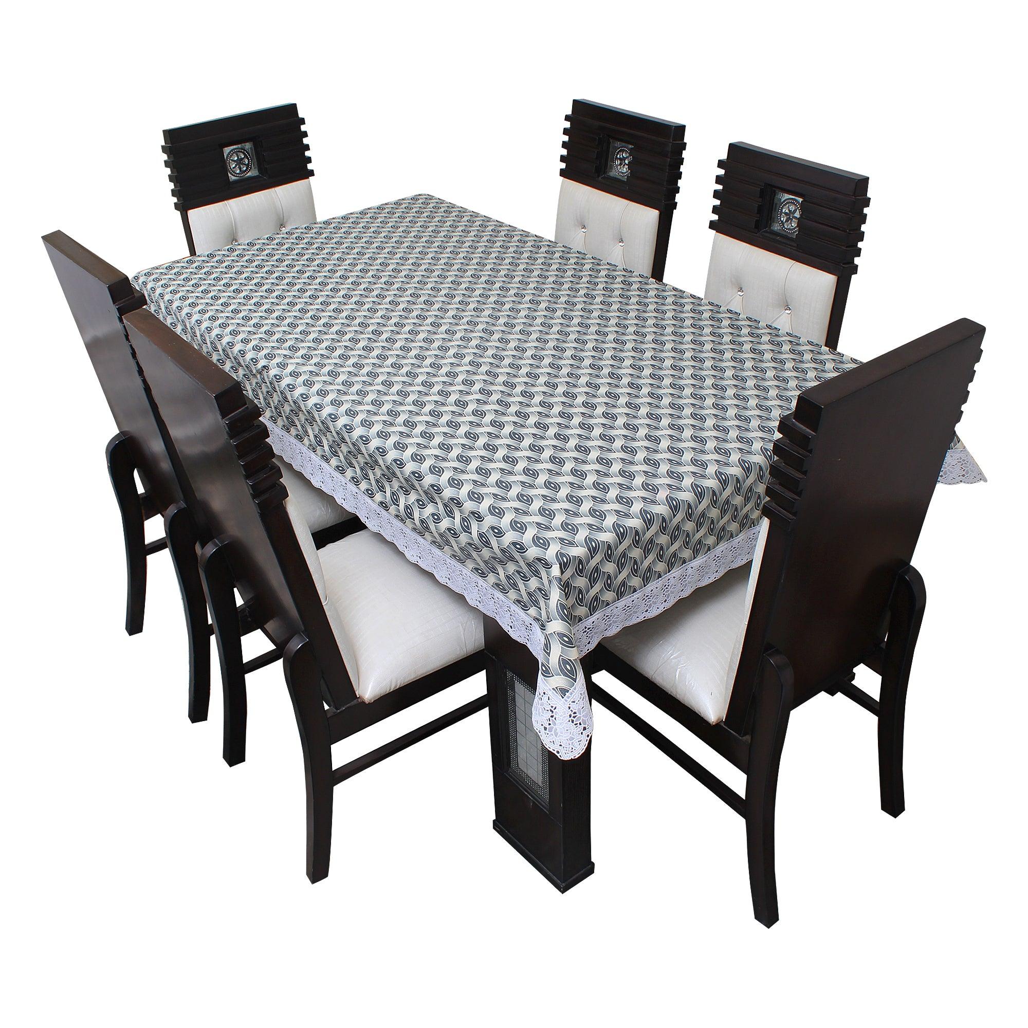 Waterproof and Dustproof Dining Table Cover, SA69 - Dream Care Furnishings Private Limited