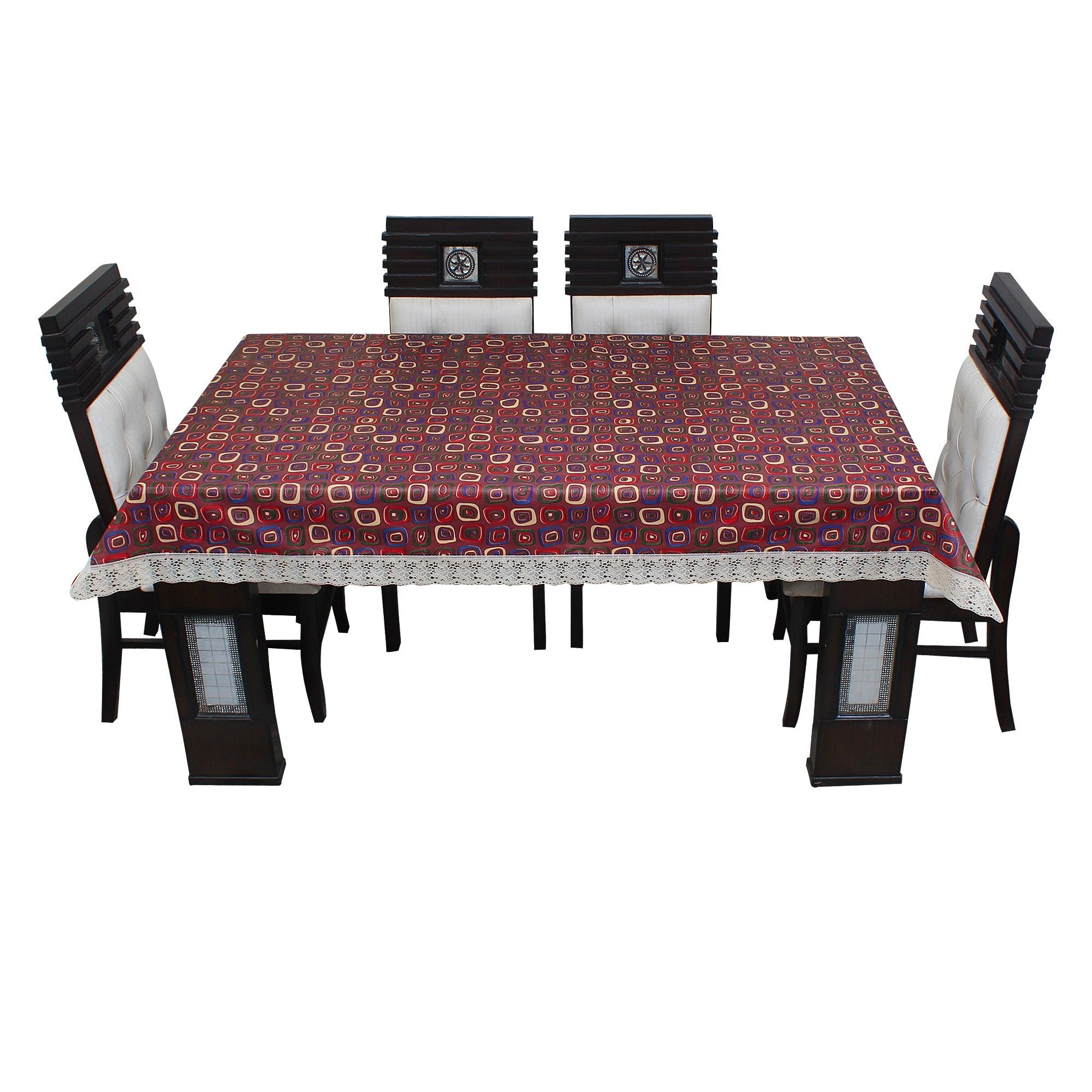 Waterproof and Dustproof Dining Table Cover, SA72 - Dream Care Furnishings Private Limited