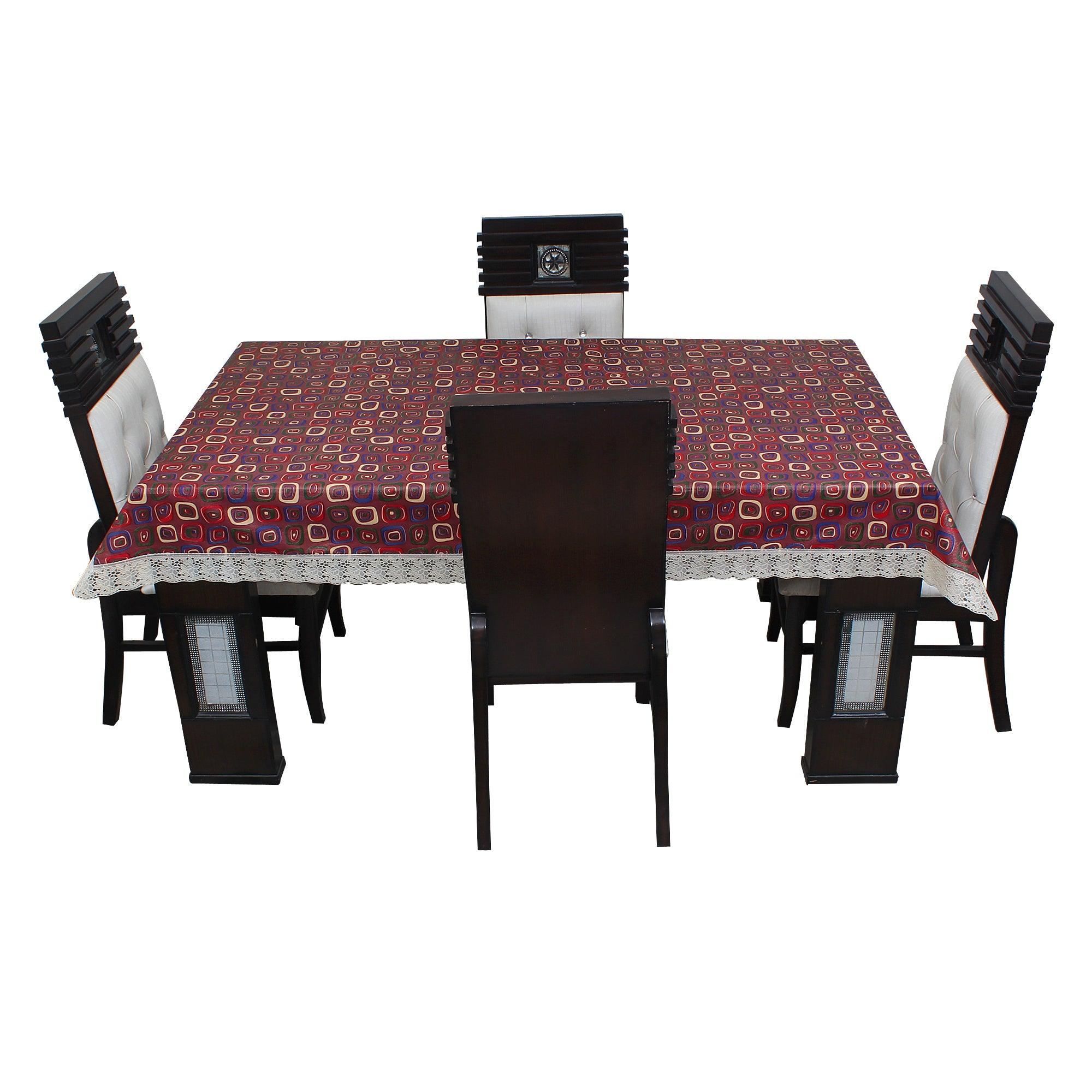 Waterproof and Dustproof Dining Table Cover, SA72 - Dream Care Furnishings Private Limited