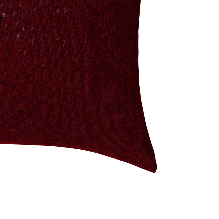 Waterproof Terry Cushion Protector, Set of 5 (Maroon) - Dream Care Furnishings Private Limited