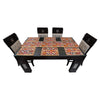 Waterproof & Dustproof Dining Table Runner With 6 Placemats, FLP01 - Dream Care Furnishings Private Limited