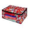 Load image into Gallery viewer, Saree Cover PVC Storage Bag with Zip, Multicolor, Set of 3, SA70 - Dream Care Furnishings Private Limited