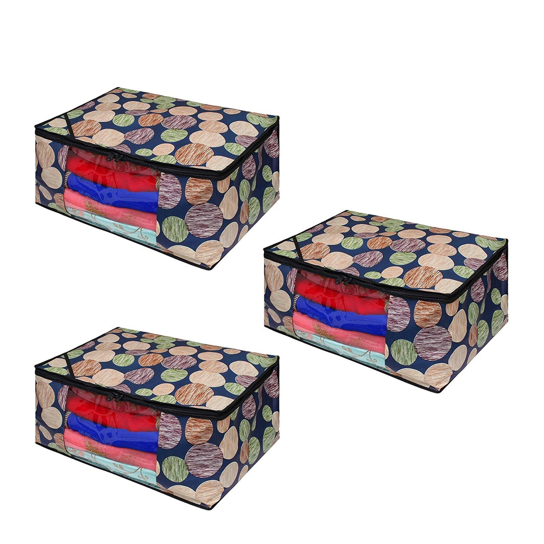 Kuber Industries Paisley Design Non-woven Foldable Saree Cover/Clothes