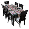 Waterproof & Dustproof Dining Table Runner With 6 Placemats, SA61 - Dream Care Furnishings Private Limited