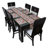 Waterproof & Dustproof Dining Table Runner With 6 Placemats, SA20 - Dream Care Furnishings Private Limited