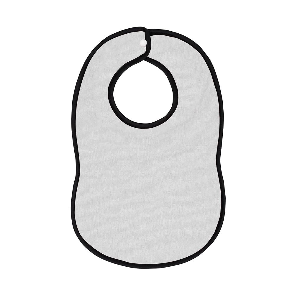 Waterproof Quick Dry Baby Bibs - Pack of 3, White - Dream Care Furnishings Private Limited
