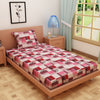 Zentangle Art Pink 120 TC 100% Pure Cotton Bedsheet - Dream Care Furnishings Private Limited