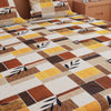 Zentangle Art Yellow 120 TC 100% Pure Cotton Bedsheet - Dream Care Furnishings Private Limited