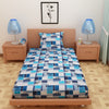 Load image into Gallery viewer, Zentangle Art Blue 120 TC 100% Pure Cotton Bedsheet - Dream Care Furnishings Private Limited