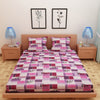 Zentangle Art Purple 120 TC 100% Pure Cotton Bedsheet - Dream Care Furnishings Private Limited