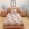 Floral Print Jam 120 TC 100% Pure Cotton Bedsheet - Dream Care Furnishings Private Limited
