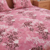 Floral Print Plam 120 TC 100% Pure Cotton Bedsheet - Dream Care Furnishings Private Limited