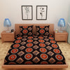 RhomPhere Print Black 120 TC 100% Pure Cotton Bedsheet - Dream Care Furnishings Private Limited