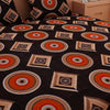 RhomPhere Print Black 120 TC 100% Pure Cotton Bedsheet - Dream Care Furnishings Private Limited