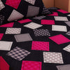 Funky Print Black 120 TC 100% Pure Cotton Bedsheet - Dream Care Furnishings Private Limited